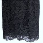 BCBGMAXAZRIA  Dress Womens Size 12 Black Lace Pencil Strapless Cocktail NWT Photo 5