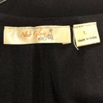 New Glory Black sheer blouse with Gold Sequins & Split Sleeves L Photo 9