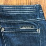 Roberto Cavalli Low Rise Straight Slim Leg Jeans Dark Wash Flap Pocket 27x34 Photo 8
