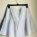 J.Crew Esplanade Seersucker Eyelet Mini Skirt Photo 2