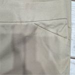 Chico's Chico’s Khaki Tan Lightweight Cropped Pants Button Zip Fly Size .5/Women’s 6 Photo 4