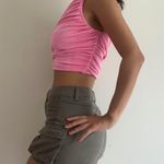 Pink Shiny Going Out Top Small Photo 1