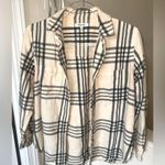 Madewell Oversized Ex-Boyfriend Swing Shirt in Windowpane Photo 1