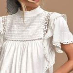 Free People LARGE Le Femme Tee in Ivory BNWTS Photo 1