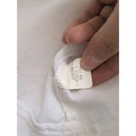 J.Jill  Women's Blouse Tunic Long Sleeve Made In USA Linen Cotton White Top Sz M Photo 7