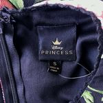 Disney  Princess Floral Sleeveless Dress Small NWOT Back Zip Fit Flare Cr… Photo 11