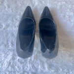 Calvin Klein Black Heels Classic Pointed Toe Womans Size 8 faux patten leather Photo 3