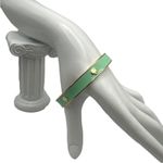 Kate Spade  ♠️ Green and Gold Bangle Bracelet Photo 1