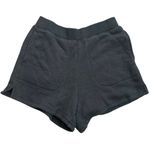 Madewell Airyterry Stitched-Pocket Sweatshorts In Black Size Small Photo 4