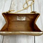 Mother of Pearl Vintage Plastic Diamond Pattern Evening Clutch Crossbody Girly Photo 2