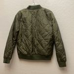 Say What? New “Say What?” Khaki green bomber jacket Medium.   T7 Photo 3
