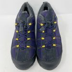 Lands' End  Blue Purple Suede Quilted Walking Hiking Sneakers Womens 9 Photo 1