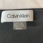 Calvin Klein  Black Textured Striped Shirt Size Medium Photo 6