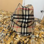 Burberry  Vintage Wool Nova Check Bucket Hat Photo 3