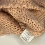 Francesca's Francesca’s crocheted boat neck butter soft ribbed pale rose blush eyelash fuzzy Photo 7