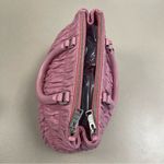 Prada Pink Nappa Gaufre Ruched Leather Two-Way Bag - Preowned Photo 13