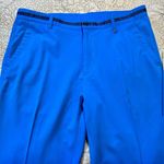 Roberta di Camerino Italy Blue Performance Tailored Ankle Trousers 28” Sz 12 Photo 4