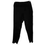 Narciso Rodriguez Women's Black Side Stripe Trouser Dress Pants Size 16 Photo 1
