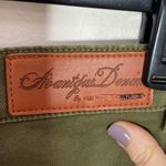 European Culture Avantgar denim wide leg cropped released hem pants size 30 Photo 10