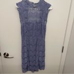 Free People  Elegant Lace Sleeveless Dress in Lavender Photo 1