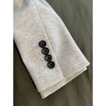 Ann Taylor  Gray Heather Blazer Button Rayon Work 6 S Business Preppy Chic Career Photo 5