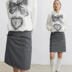 Opening Ceremony Lace Spray Paint Short Hoodie Photo 5