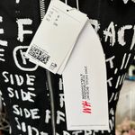 H&M Basquiat x Ev Bravado & Téla D'Amore LONG DENIM CORSET-STYLE DRESS Small NWT Photo 15