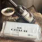 Coach Authentic  1941 Mint calf leather Magnetic snap flap /Gold Chain Crosby Photo 6