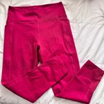 Girlfriend Collective  SET Pocket Leggings and Tommy Sports Bra Pomegranate Pink Photo 4