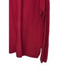 J.‎ Jill Women Sweatshirt Knit Pullover Long Sleeves Crew Neck Cotton Red Large Photo 1