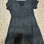 Gilli Washed Baby Doll Mini Dress medium Black Photo 7