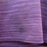 Athleta Conscious Space Dye Crop Top A-C Size Small Purple Photo 5
