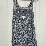 American Eagle NWT Ditsy Floral Lightweight Cut Out Back Mini Skater Dress XS Photo 1