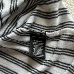 Who What Wear  Black and White Ruffled Tank Top Size Small Photo 5