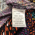 Trina Turk Silk Top Colorful Mosaic Wearable Art To Wear Bright Maximalist Chic Photo 6