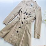 H&M Classic Trench Coat Peacoat Ceam Tan Beige Photo 0