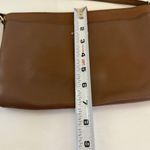 Coach  Crossbody Bag Womens Small Brown Leather Zip Top Shoulder Purse Logo Photo 10