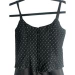 Jessica McClintock GUNNE SAX Formal Corset Maxi Satin 5 Black Rhinestone Dress Photo 3