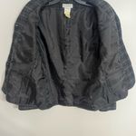 Harvé Benard Harve Benard Sport Women's Wool‎ Blazer Size 12 Ukraine Black Gray Photo 3