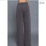 Active USA  Gray pinstriped wide leg pants. S Photo 9