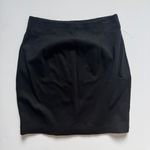 Eileen Fisher  Black Washable Stretch Crepe Mini Skirt Size Small Photo 1