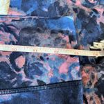 Lululemon Wunder Under Moody Mirage Berry Blue Floral Legging Size 6 Women's Photo 3