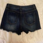 Indigo Rein Dark wash Denim Shorts Photo 2