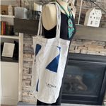 Isabel Marant  Blue and White Graphic Tote Photo 13