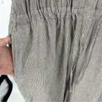 Eileen Fisher Eileen Fisher Organic Cotton Linen Ticking Striped Jumpsuit Wide Leg Cropped XL Photo 5