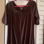 SoSIK Jersey Dress with interesting collar Size L Photo 0