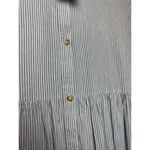 Mille Camilla Shirt Dress in Oxford Stripe NWT Sz. M Blue Size M Photo 1