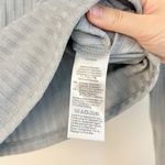 Madewell  Ribbed Square-Neck Long-Sleeve Tee in Craft Blue Size XXS NWT Photo 8