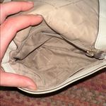 Michael Kors WHITE CREAM PEBBLED LEATHER CROSSBODY FLAP PURSE Photo 3