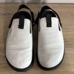 Sorel Viibe Clog Womens 10 White Leather Slingback Casual Platform Neutral Photo 4